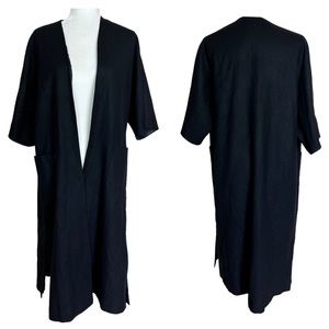 Vintage Bullocks Wilshire Wool Coat Black